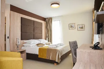 Double Room with Sea View for 2 in Senj