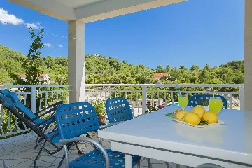 Two-Bedroom Apartment in Blato with Sea View