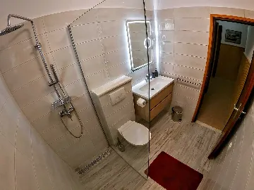 Two-Bedroom Apartment in Blato with Sea View