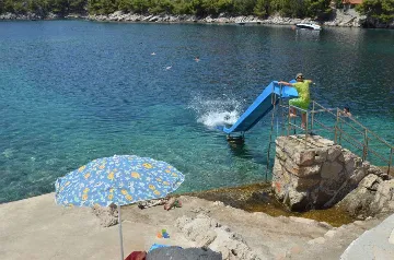 Two-Bedroom Apartment in Blato with Sea View