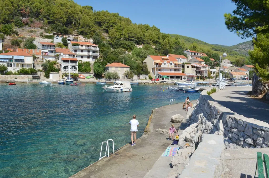 Studio Apartment with Sea View for 2 in Blato