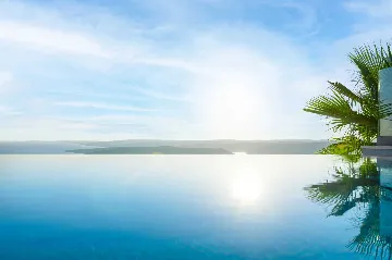 Sea View Villa with Pool in Koromačno