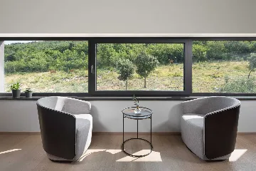 Sea View Villa with Pool in Koromačno