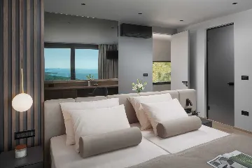 Sea View Villa with Pool in Koromačno