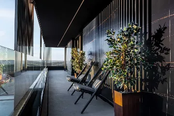 Sea View Villa with Pool in Koromačno