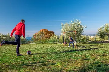 Sea View Villa with Pool in Koromačno