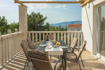 Villa in Rudina with Swimming Pool and Sea View