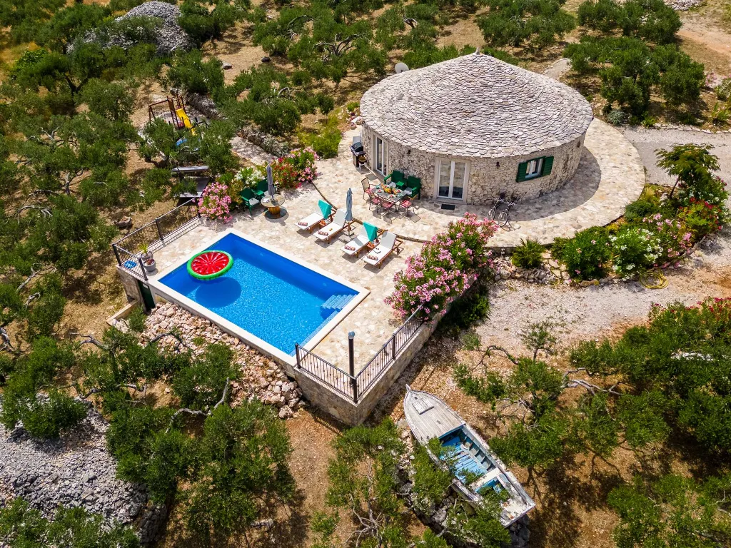 Holiday House with Heated Pool in Supetar