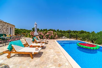 Holiday House with Heated Pool in Supetar