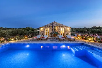 Holiday House with Heated Pool in Supetar