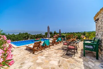 Holiday House with Heated Pool in Supetar