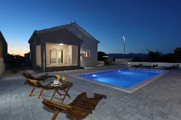 Holiday House in Pridraga with Private Pool