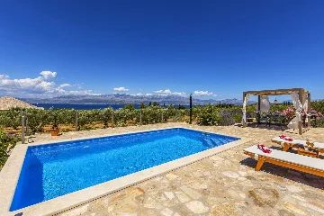 Stone Holiday House in Supetar for 2 Guests