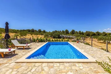 Stone Holiday House in Supetar for 2 Guests