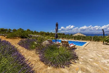 Stone Holiday House in Supetar for 2 Guests