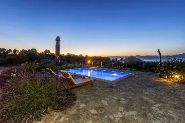 Stone Holiday House in Supetar for 2 Guests