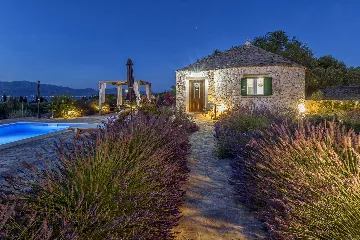 Stone Holiday House in Supetar for 2 Guests