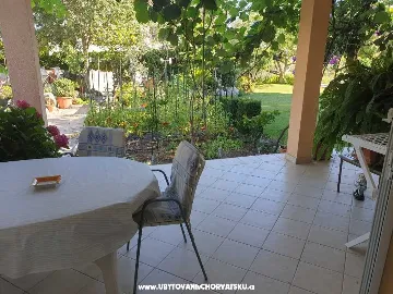 Apartment with Garden Terrace for 2 in Kaštel Štafilic