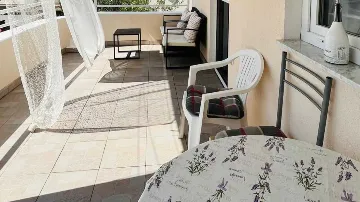 Apartment in Brodarica Šibenik with Sea View Terrace