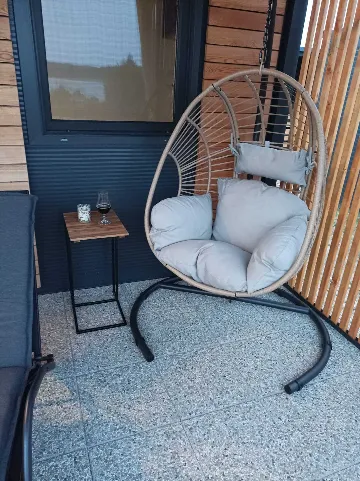 Mobile Home with Terrace and Shared Pool in Pirovac