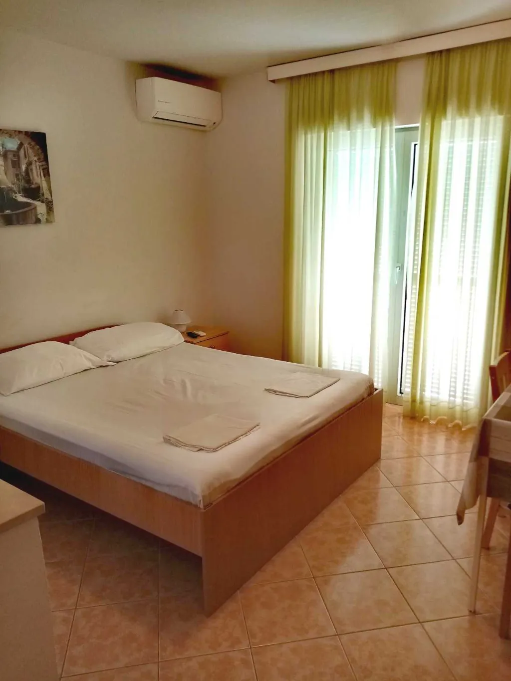 Studio Apartment with Balcony Sea View in Vodice