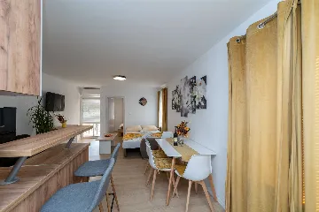 1-Bedroom Apartment for 4 Guests in Novalja