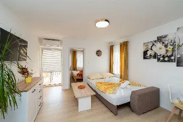 1-Bedroom Apartment for 4 Guests in Novalja
