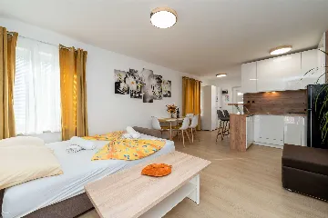 1-Bedroom Apartment for 4 Guests in Novalja