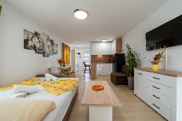 1-Bedroom Apartment for 4 Guests in Novalja