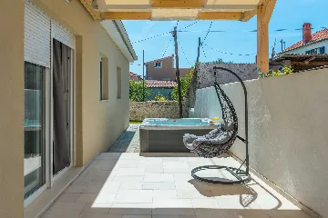 Zadar Family Villa with Jacuzzi and Patio Lounge