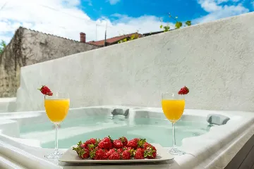 Zadar Family Villa with Jacuzzi and Patio Lounge