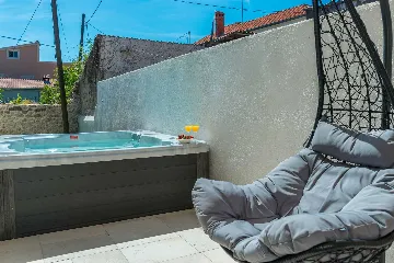Zadar Family Villa with Jacuzzi and Patio Lounge