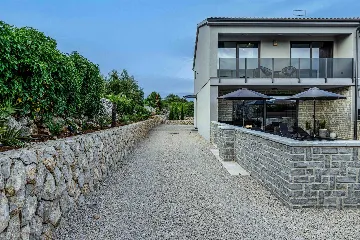 Private Pool Villa in Brzac for 8 Guests