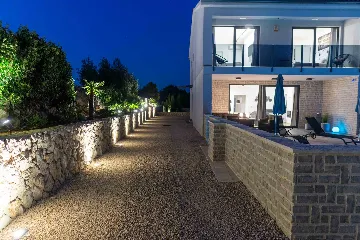 Private Pool Villa in Brzac for 8 Guests