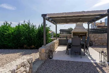 Private Pool Villa in Brzac for 8 Guests