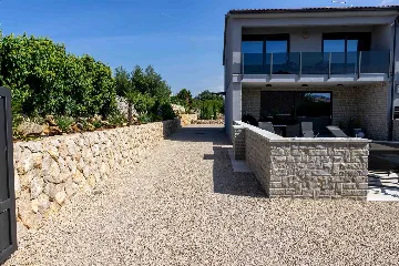 Private Pool Villa in Brzac for 8 Guests