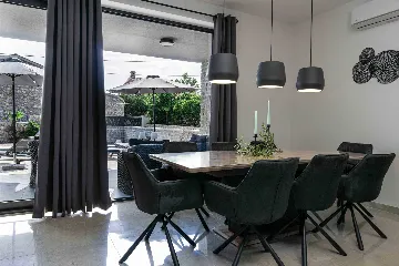 Private Pool Villa in Brzac for 8 Guests