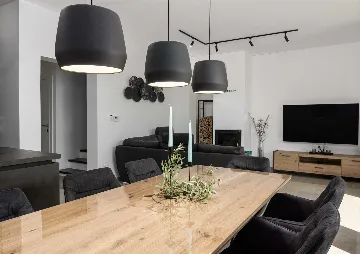 Private Pool Villa in Brzac for 8 Guests