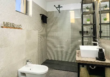 Private Pool Villa in Brzac for 8 Guests