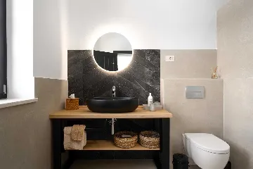 Drenje Holiday House with Sea-View Balconies