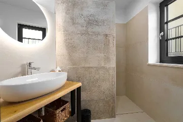 Drenje Holiday House with Sea-View Balconies