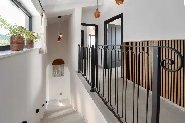 Drenje Holiday House with Sea-View Balconies