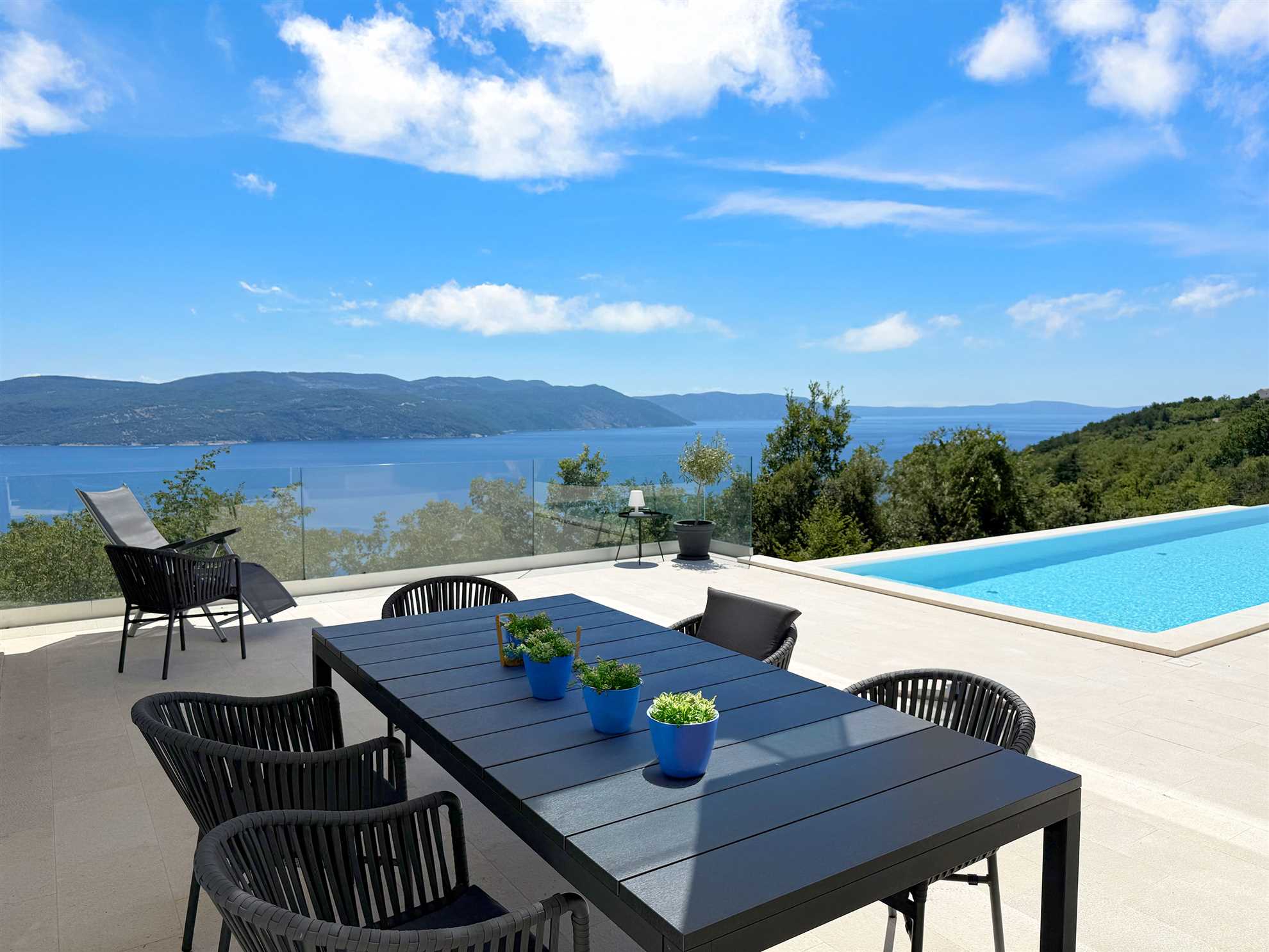 Image of Villa Ena in peaceful location with a sea view