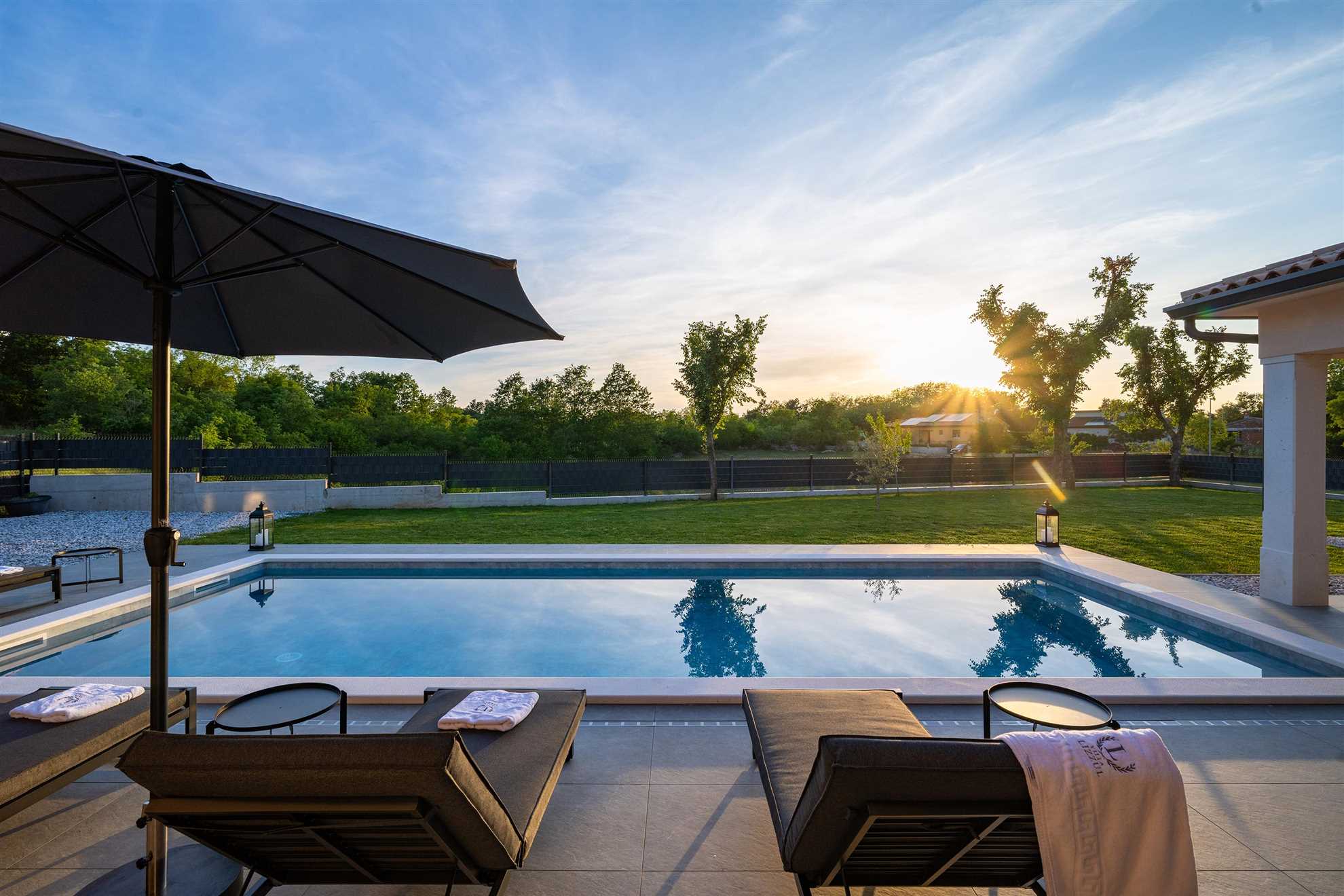 Modern Villa Lizzul a quiet countryside escape