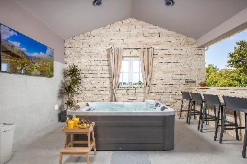 Villa in Labin with Private Pool, Jacuzzi & Sauna