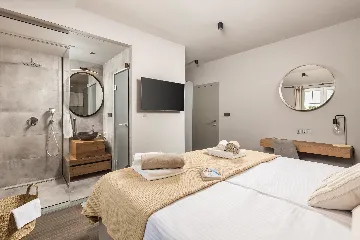 Villa in Labin with Private Pool, Jacuzzi & Sauna