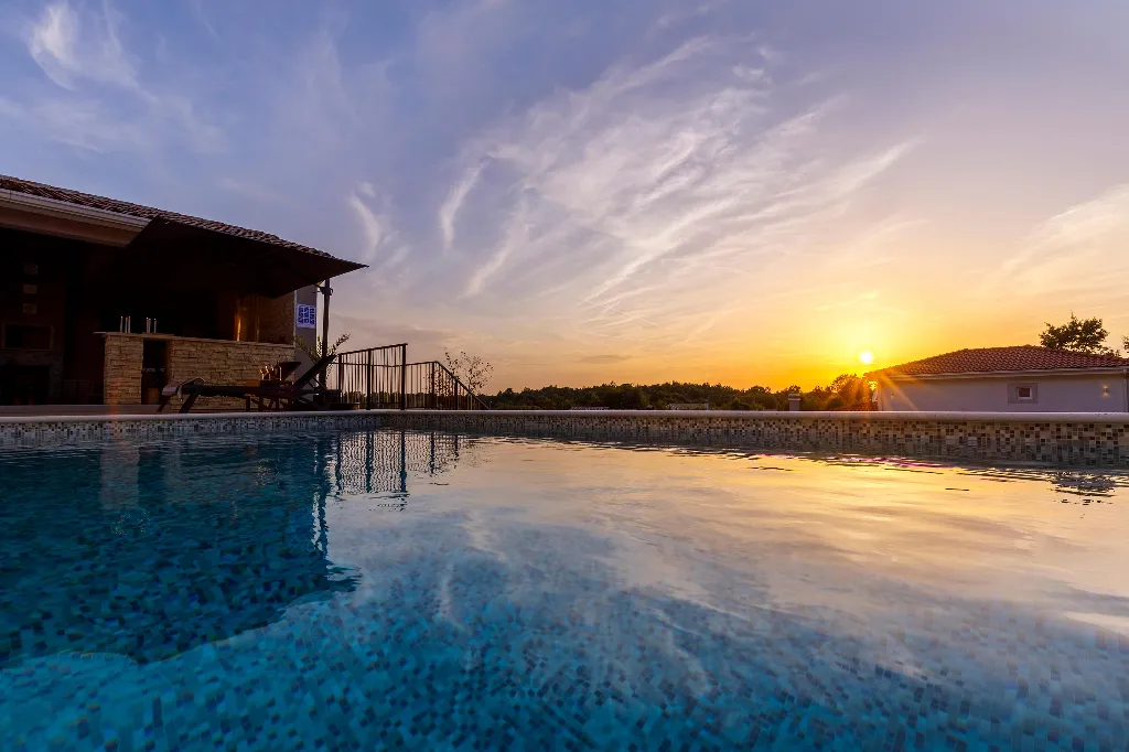Villa in Labin with Private Pool, Jacuzzi & Sauna