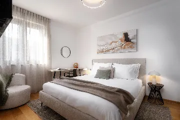 2-Bedroom Apartment with Panoramic Balcony in Labin