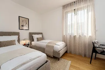 2-Bedroom Apartment with Panoramic Balcony in Labin