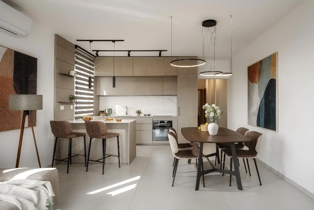 2-Bedroom Apartment with Panoramic Balcony in Labin
